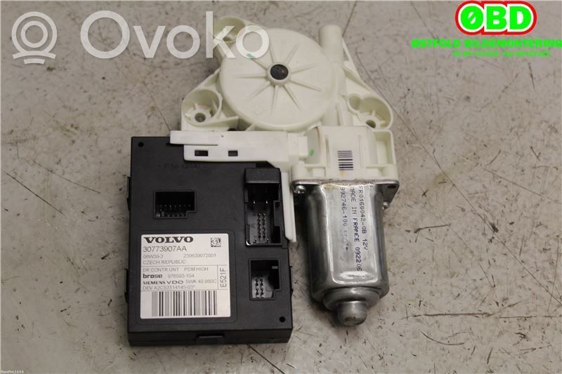 Volvo V50 Regulador de ventanilla eléctrico de puerta delantera 