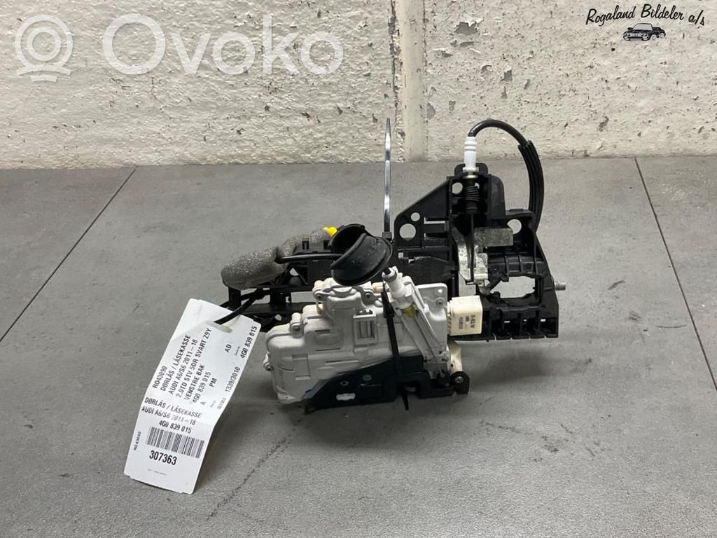 Audi A6 S6 C7 4G Etuoven lukko 