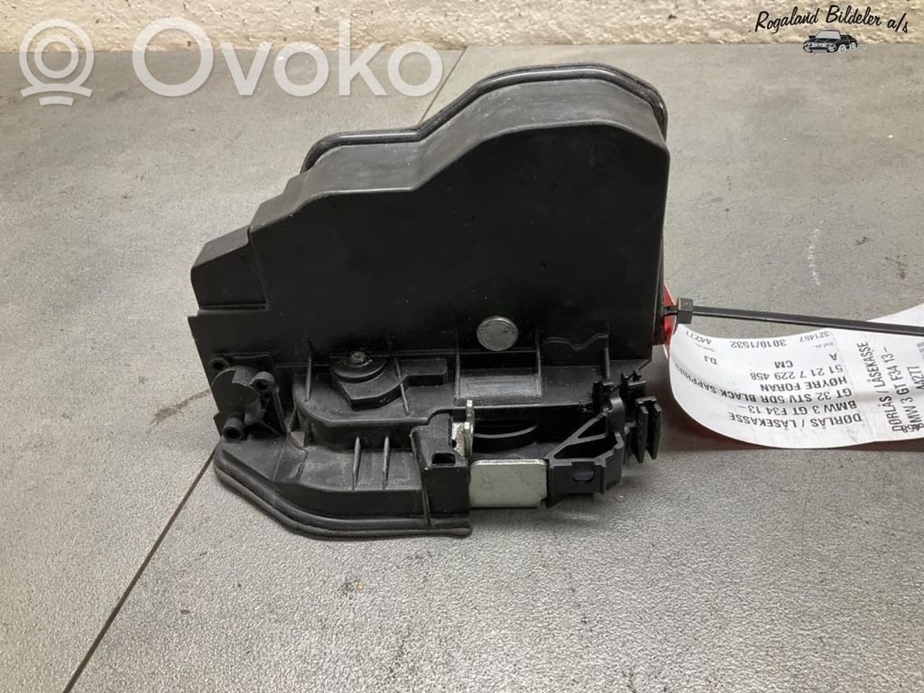 BMW 3 F30 F35 F31 Serrure