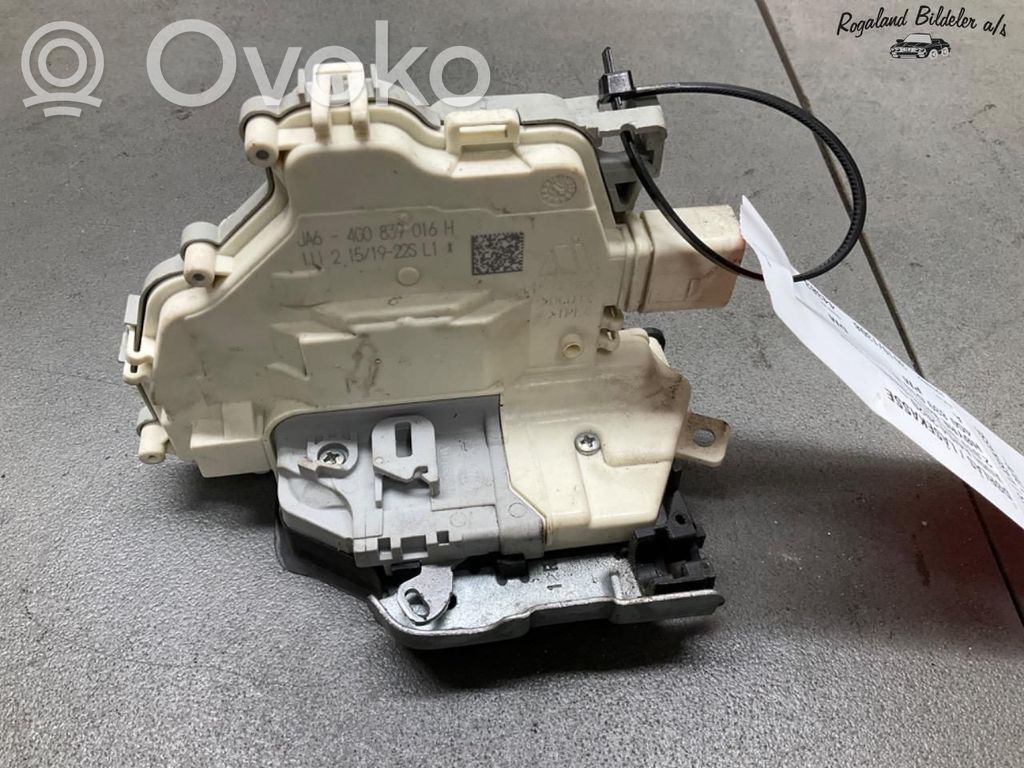 Audi A4 S4 B9 8W Etuoven lukko