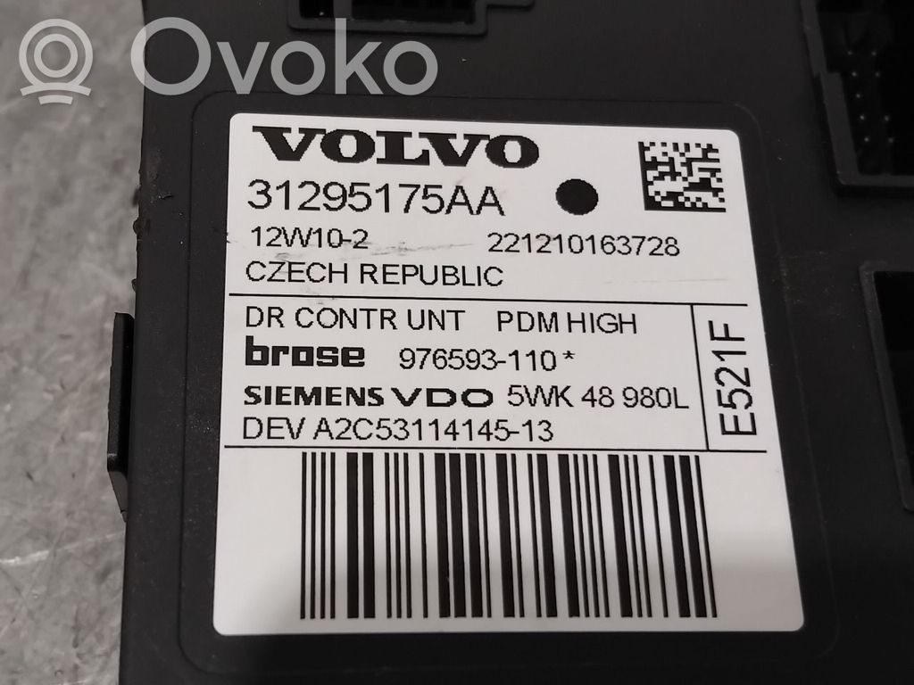Volvo V50 Macara electrică geam ușă față 