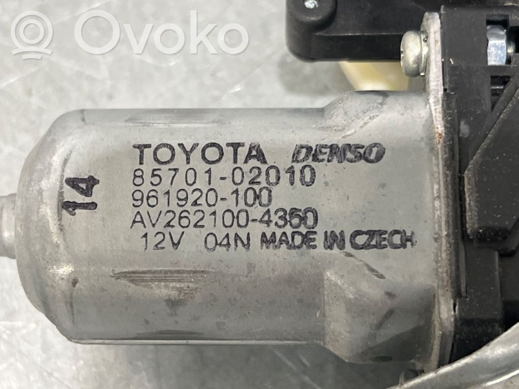 Toyota Avensis T270 Podnośnik szyby drzwi z silniczkiem 