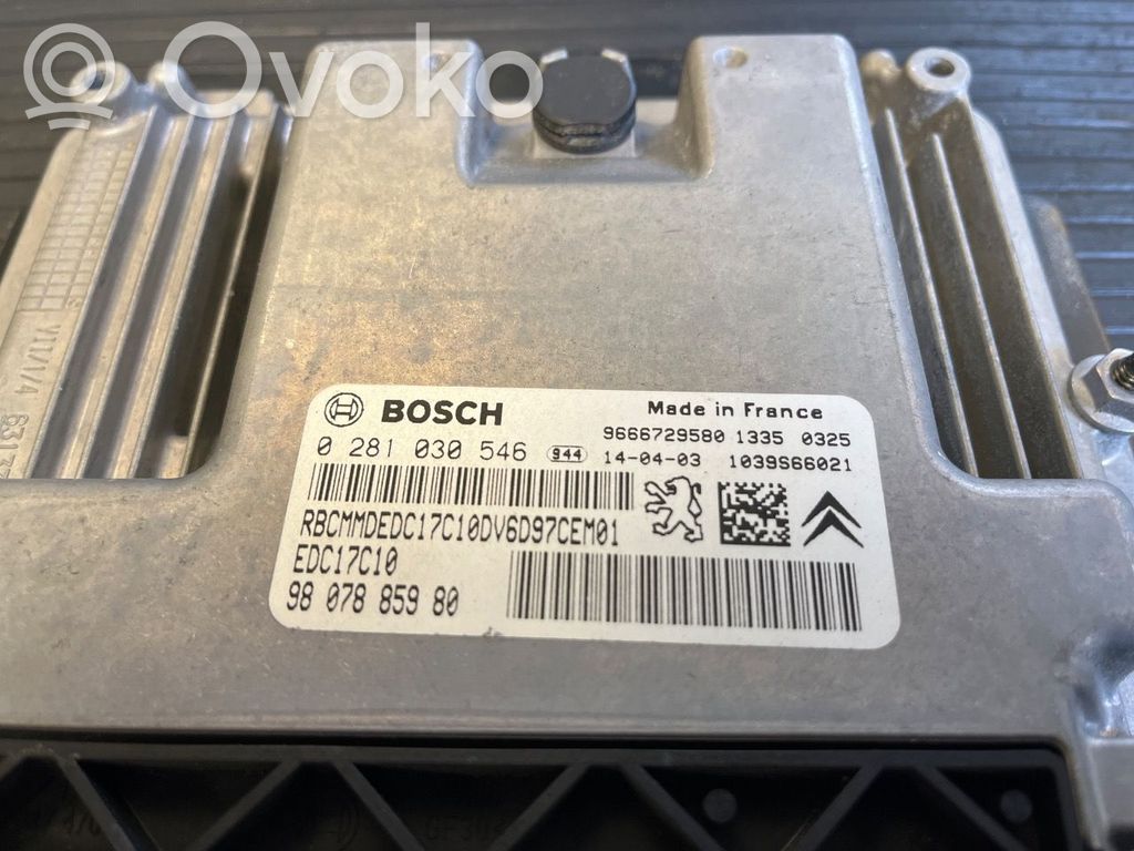 Citroen Berlingo Engine control unit/module ECU 