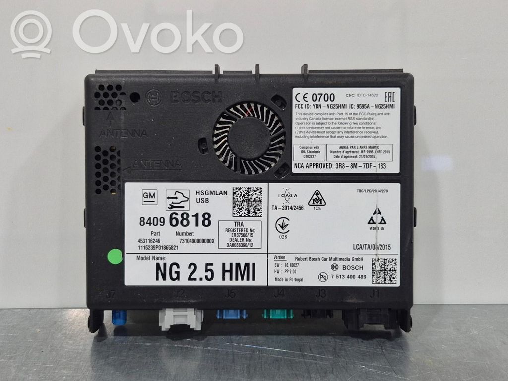 Opel Astra K Other control units/modules 