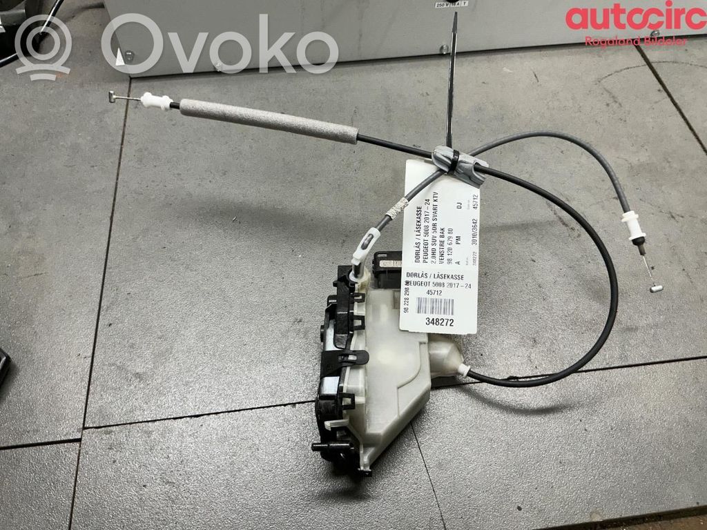 Peugeot 5008 II Zamek drzwi przednich 