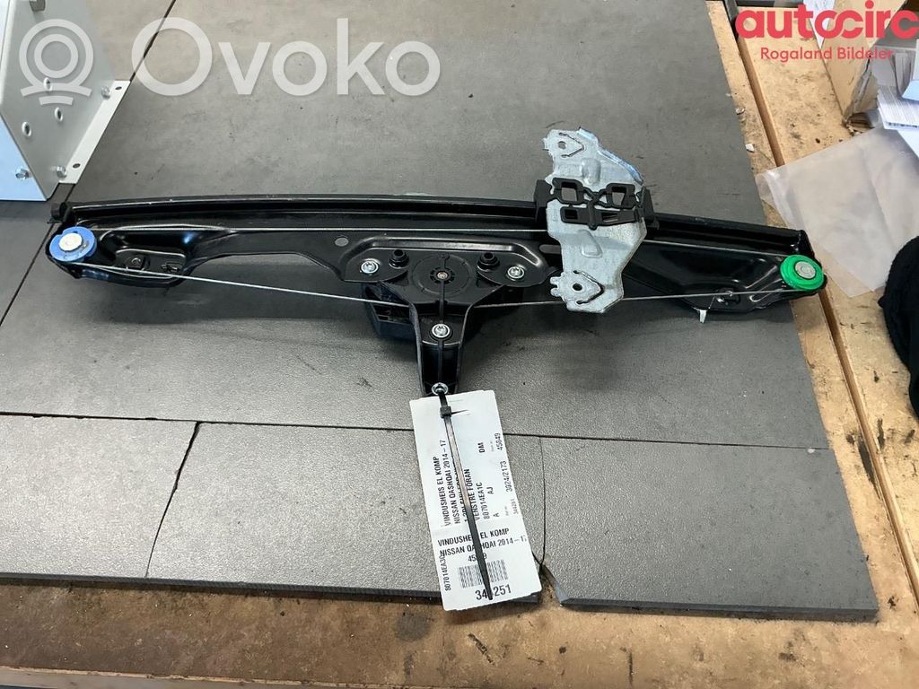 Nissan Qashqai Alzacristalli elettrico della portiera anteriore