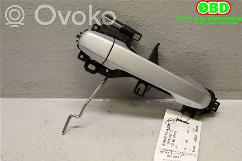 Toyota Auris E180 Manecilla externa puerta delantera