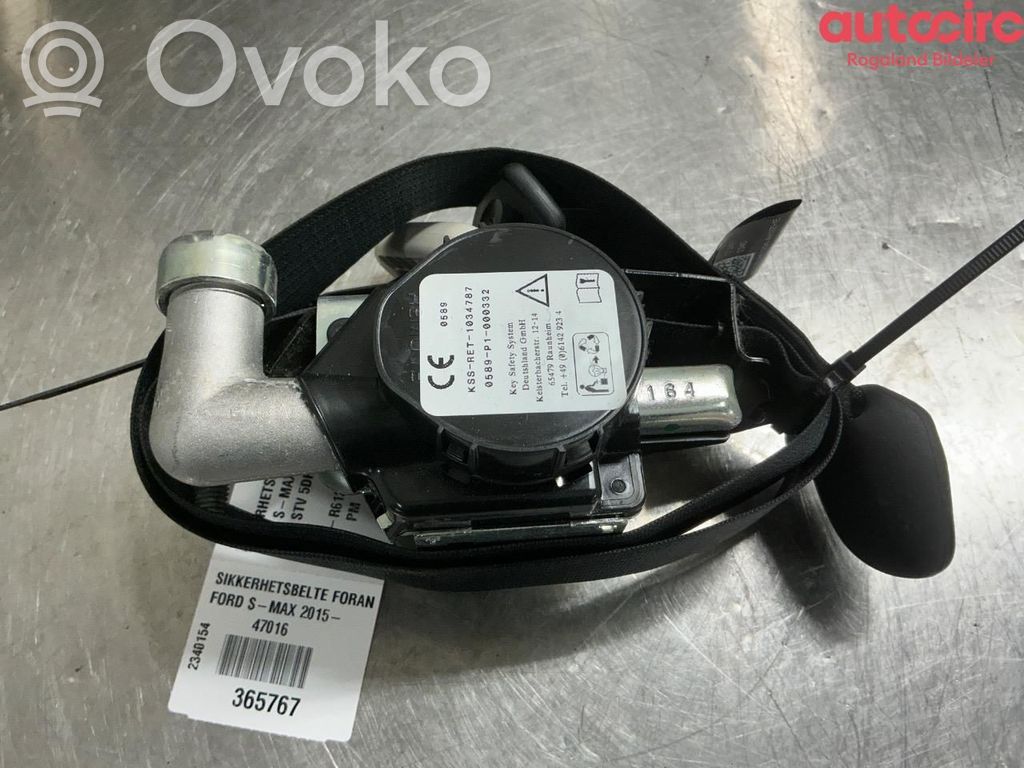 Ford S-MAX Cinturón delantero 