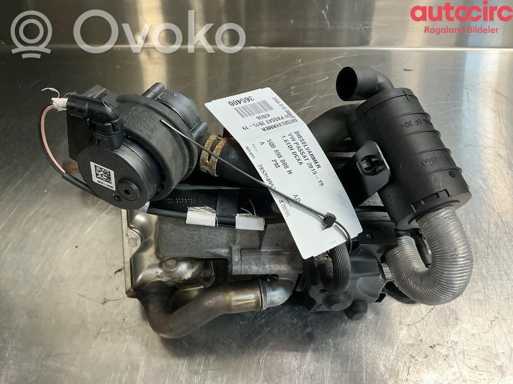 Volkswagen PASSAT B8 Încălzitor combustibil