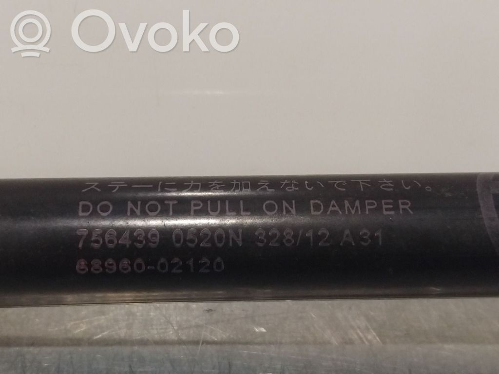 Toyota Auris E180 Tailgate/trunk strut/damper 