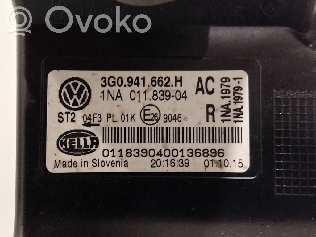 Volkswagen PASSAT B7 Fendinebbia anteriore