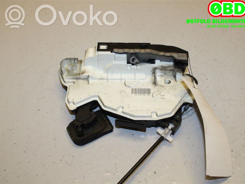 Skoda Octavia Mk3 (5E) Serratura portiera anteriore