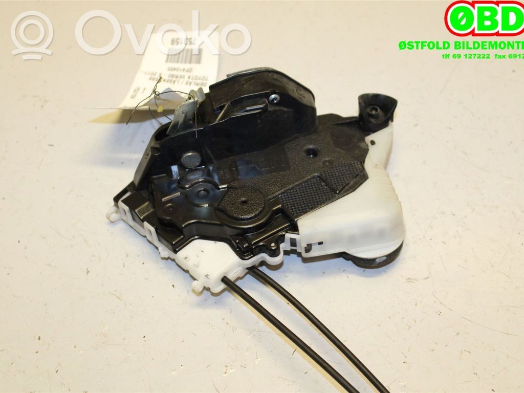 Toyota Verso-S Serrure