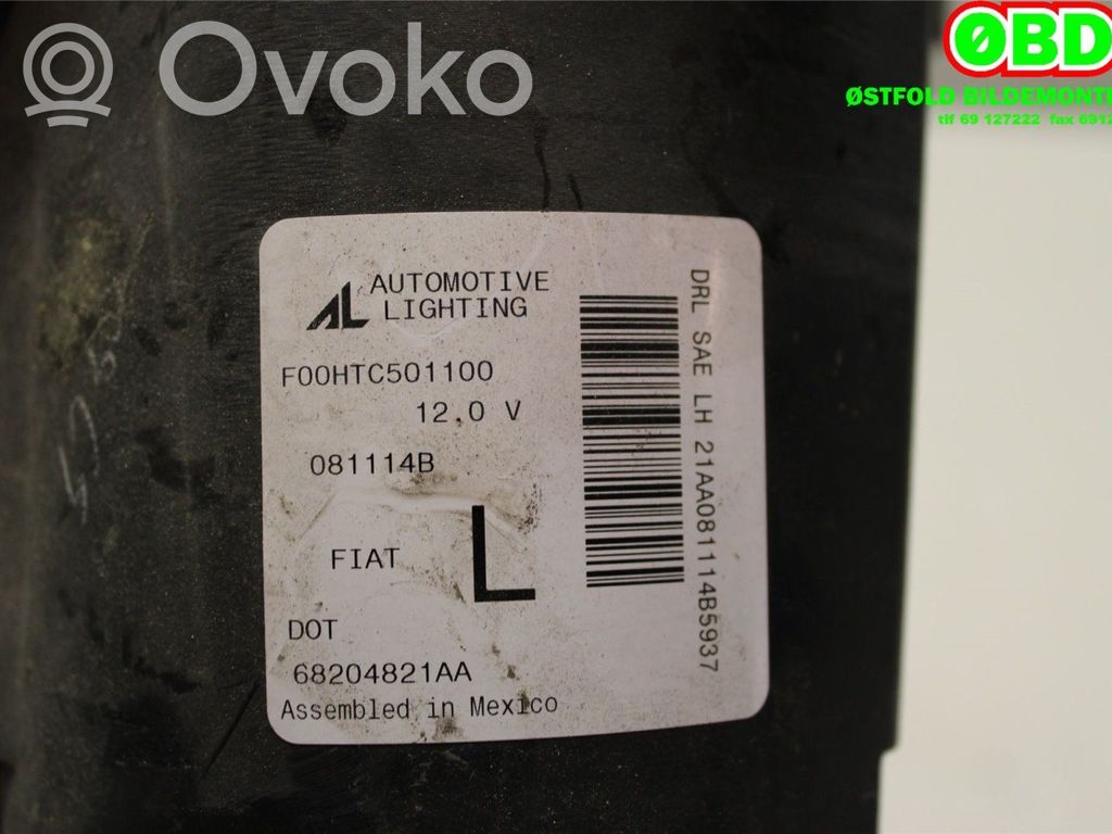 Fiat 500 Etusumuvalo 