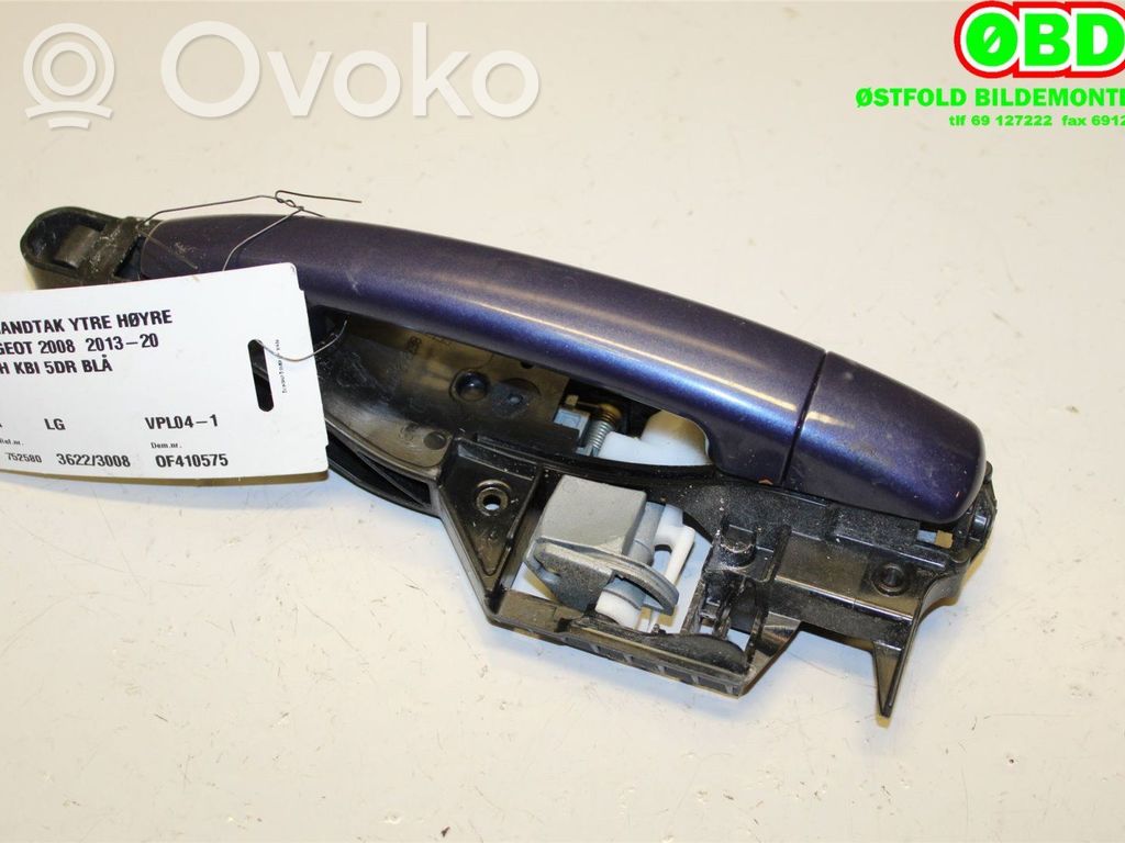 Manecilla externa puerta trasera   9101GH,9101GH
