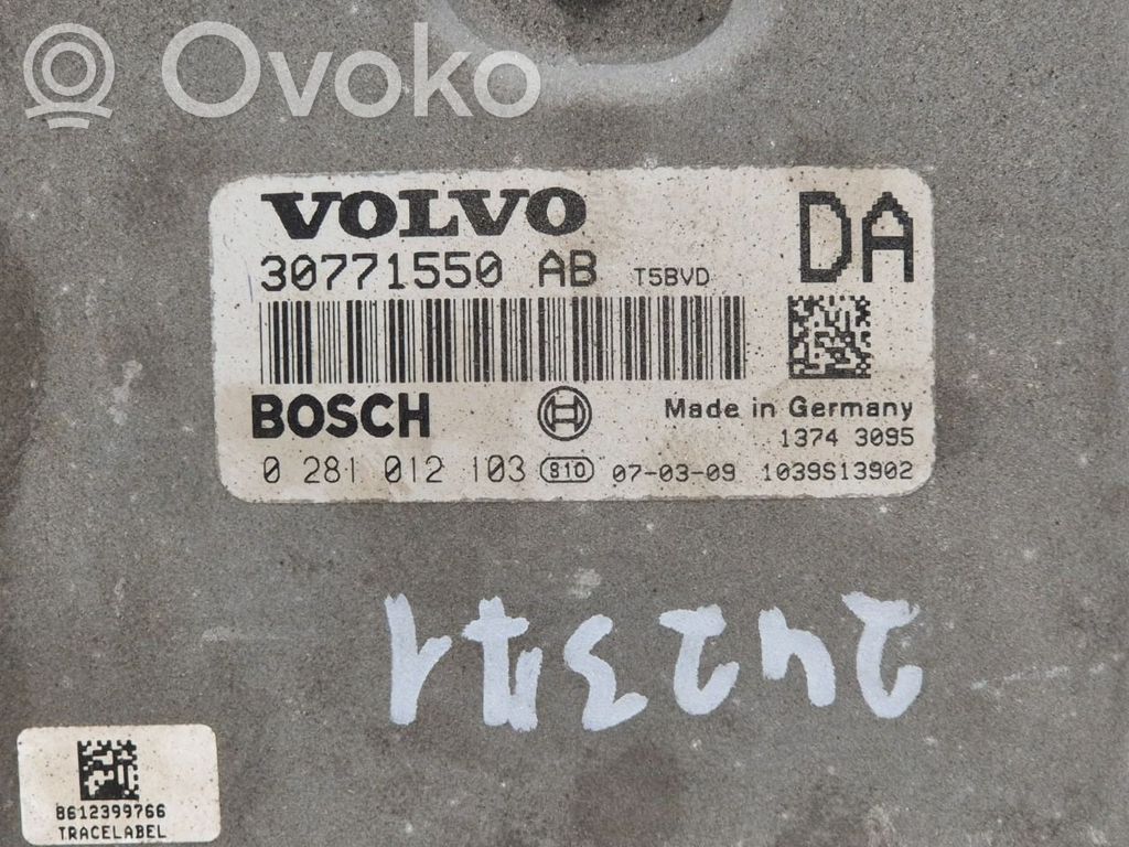 Volvo V70 Unitate control motor/modul ECU 