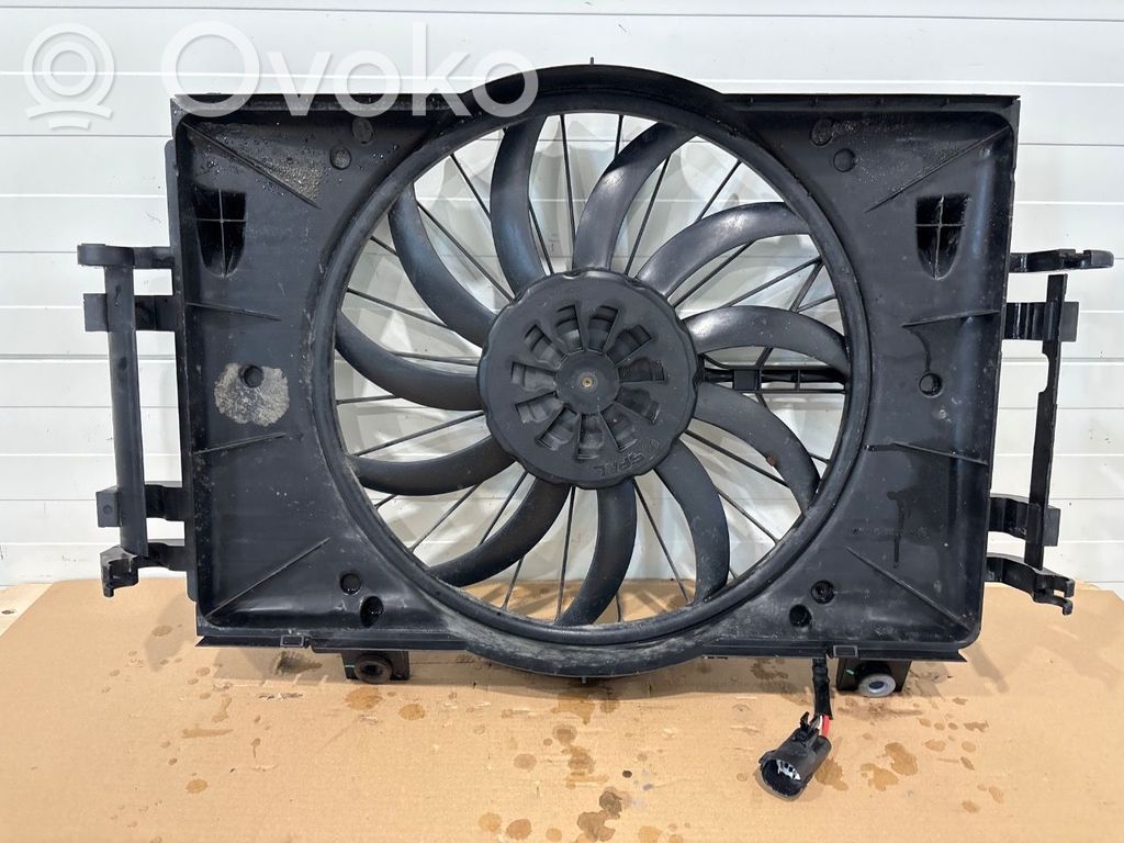 Tesla Model X Radiator cooling fan shroud 