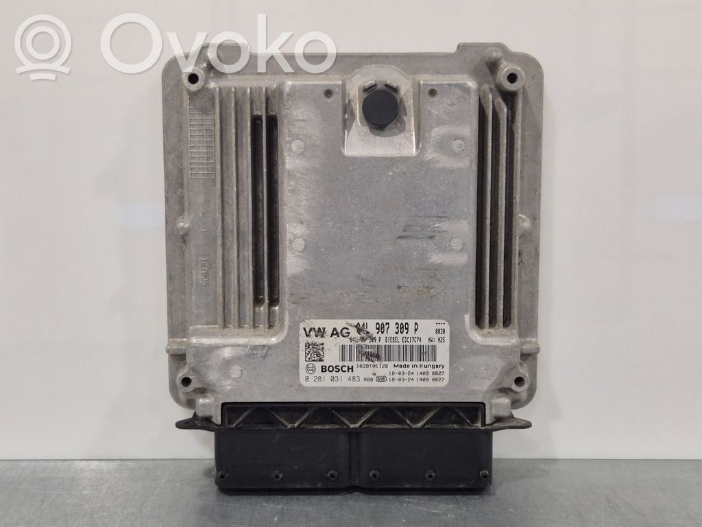 Volkswagen Tiguan Komputer / Sterownik ECU silnika 