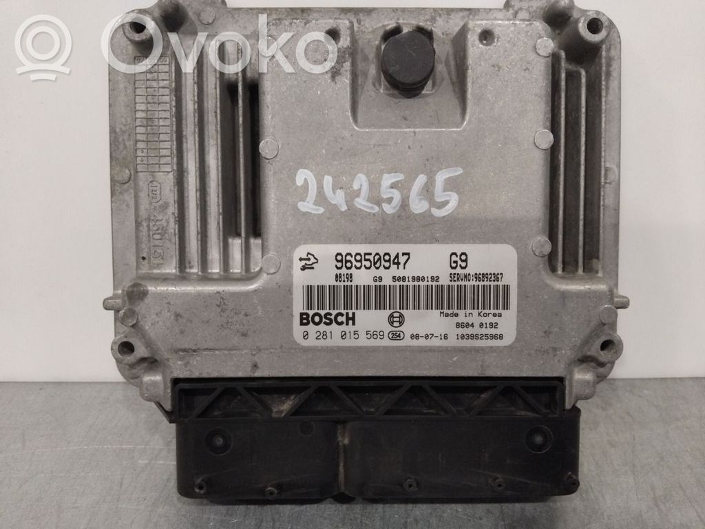 Opel Antara Engine control unit/module ECU 