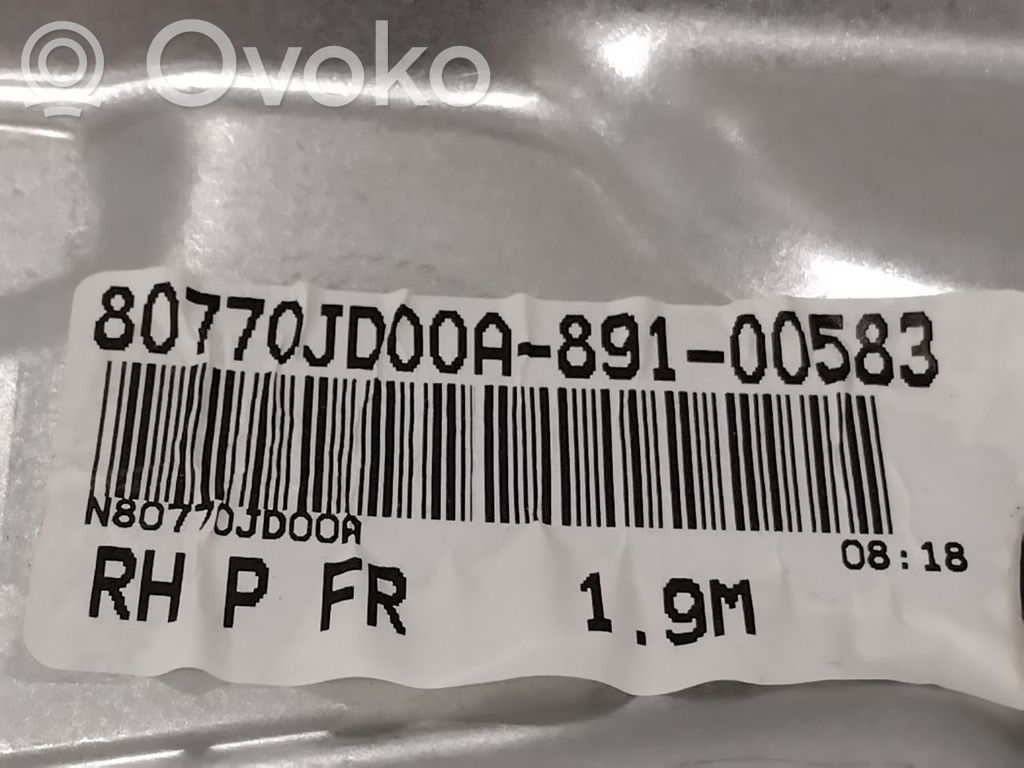 Nissan Qashqai Alzacristalli elettrico della portiera anteriore