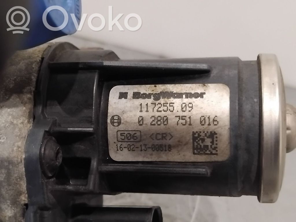 Volkswagen Touran II EGR-venttiili 