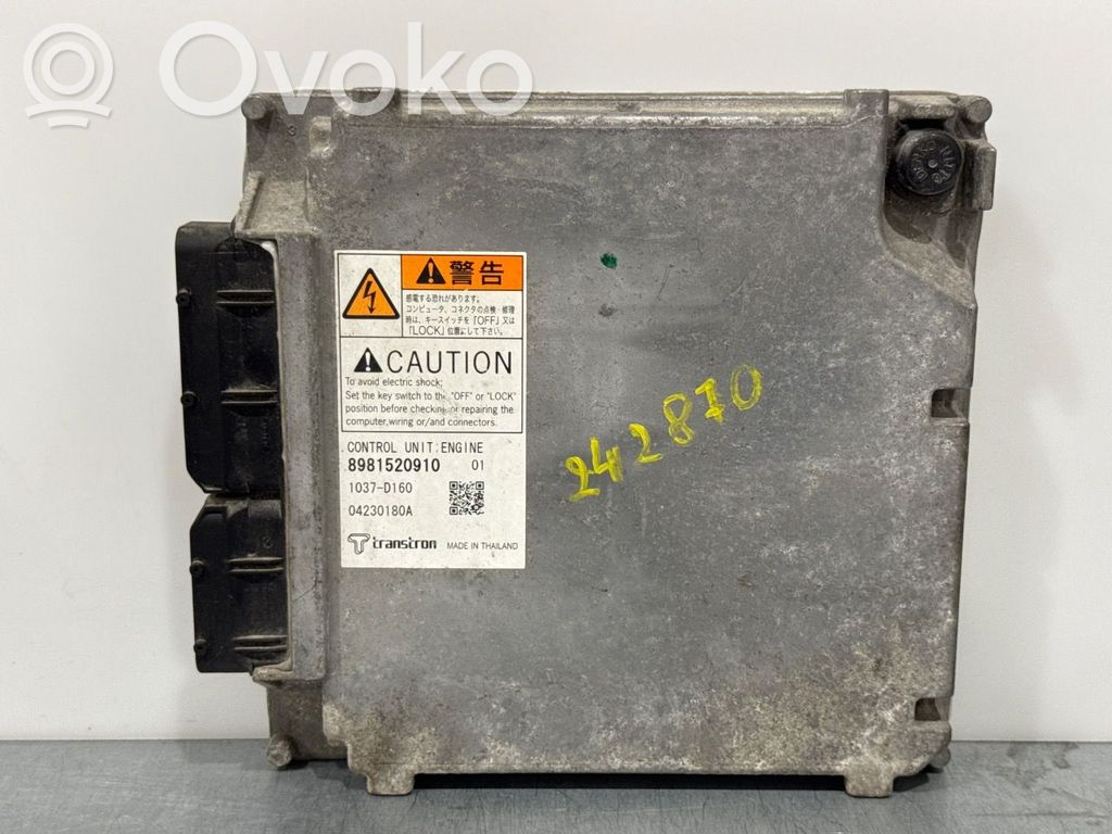 Isuzu D-Max Engine control unit/module ECU 