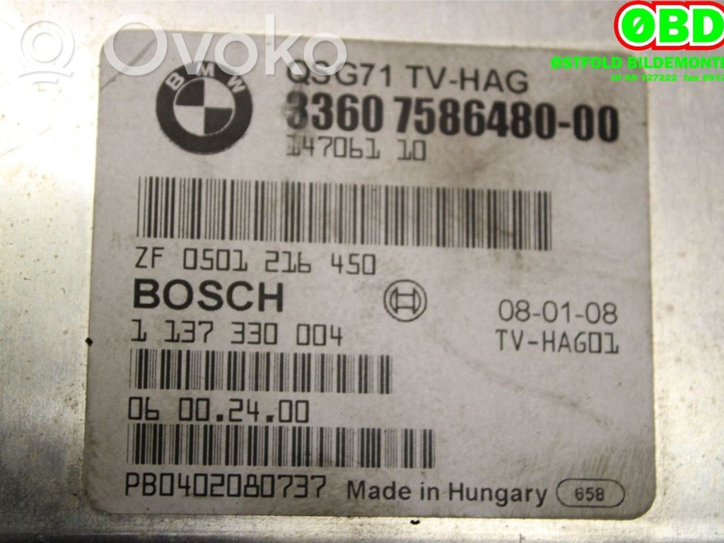 BMW X6 E71 Kiti valdymo blokai/ moduliai 