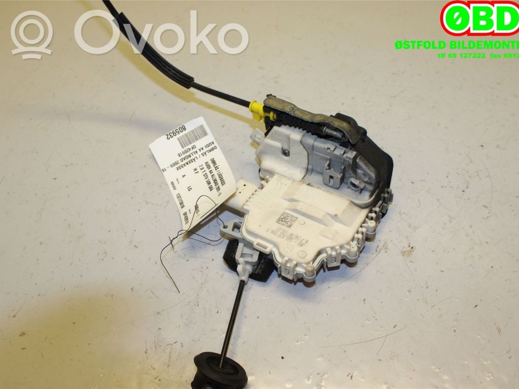 Audi A4 S4 B8 8K Serratura portiera anteriore 