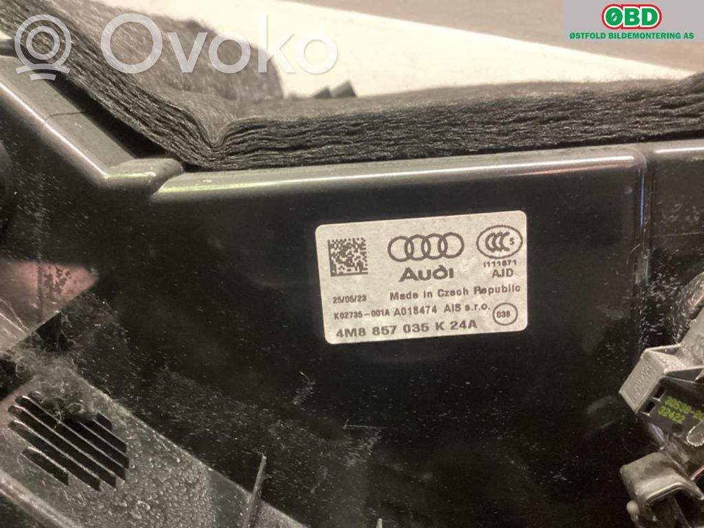 Audi Q8 Schowek deski rozdzielczej 