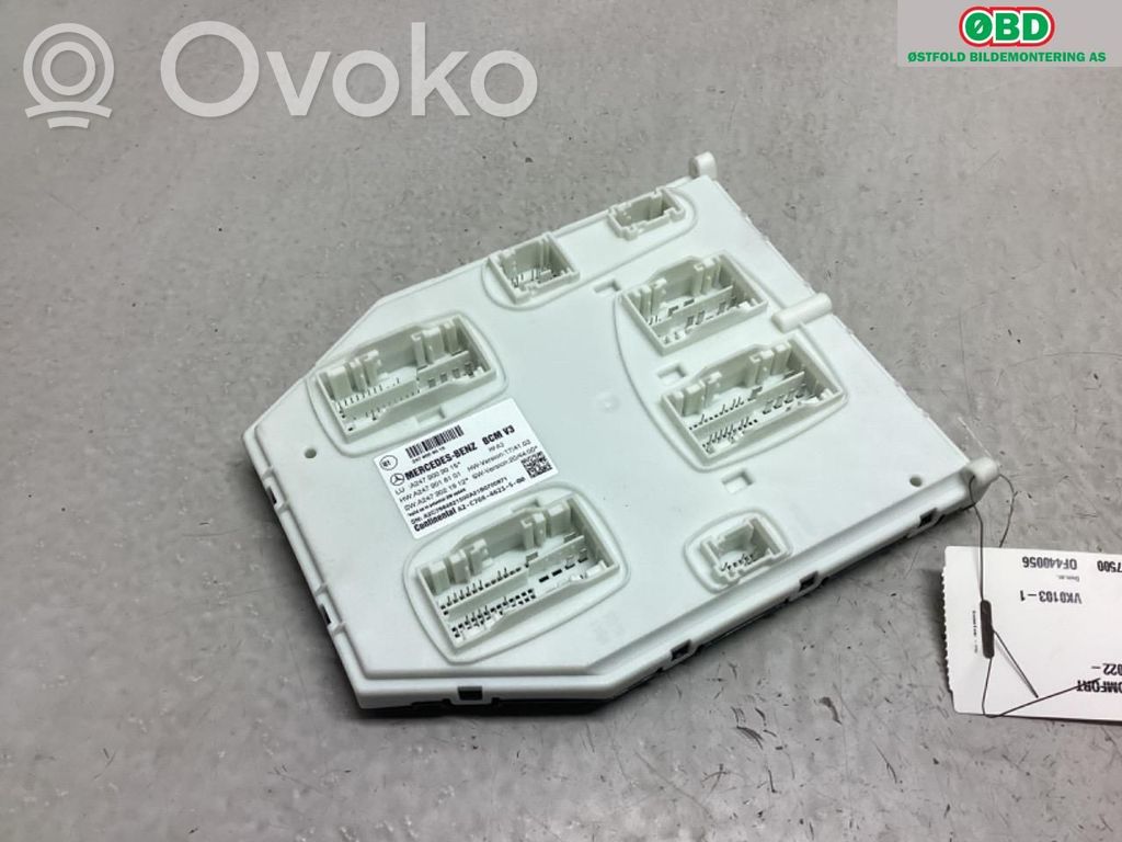Mercedes-Benz EQB Module de contrôle carrosserie centrale 