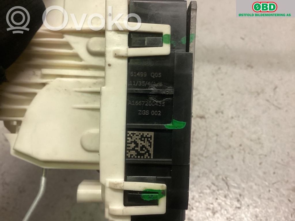 Mercedes-Benz ML W166 Zamek drzwi przednich
