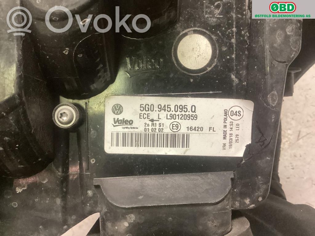 Volkswagen e-Golf Lampa tylna