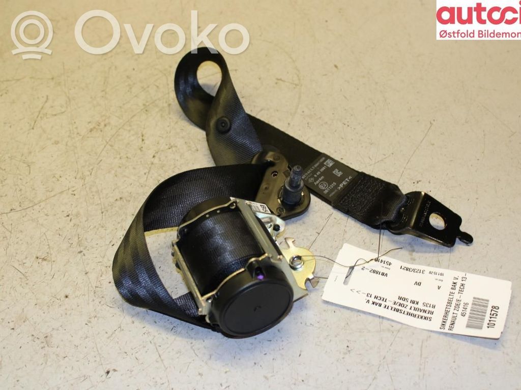 Renault Zoe Centură spate 
