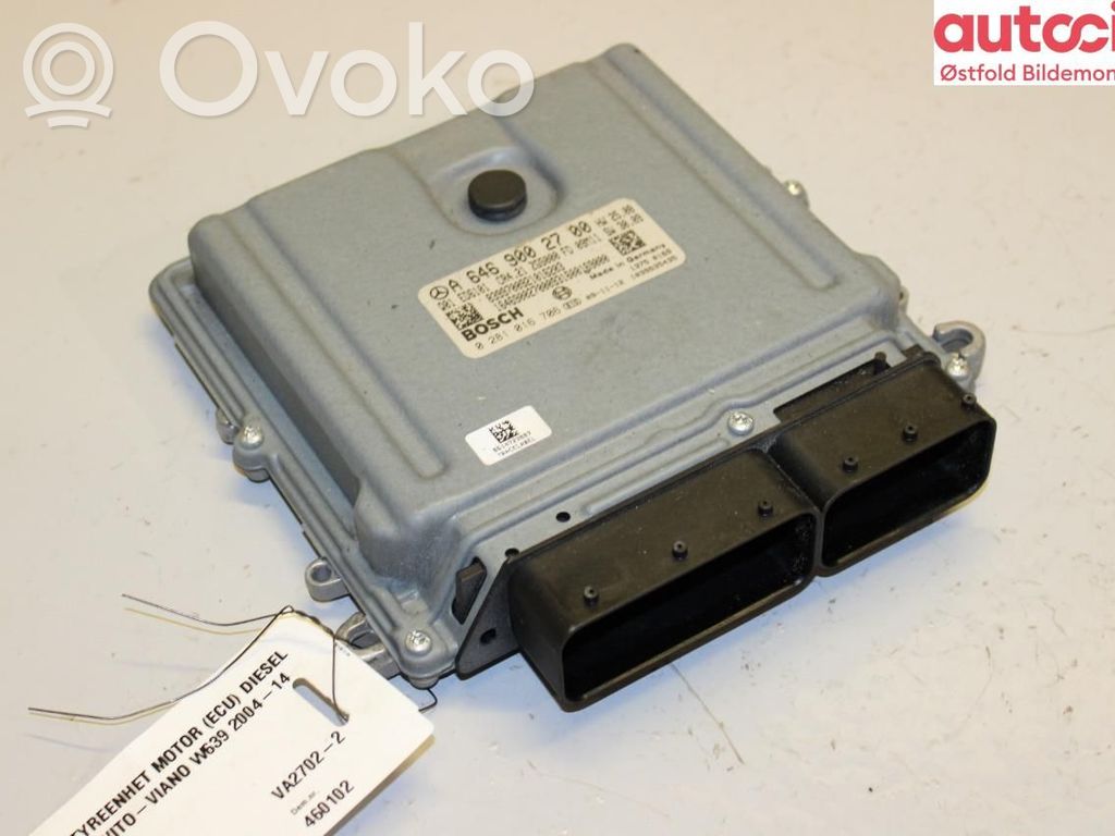 Mercedes-Benz Vito Viano W639 Centralina/modulo motore ECU