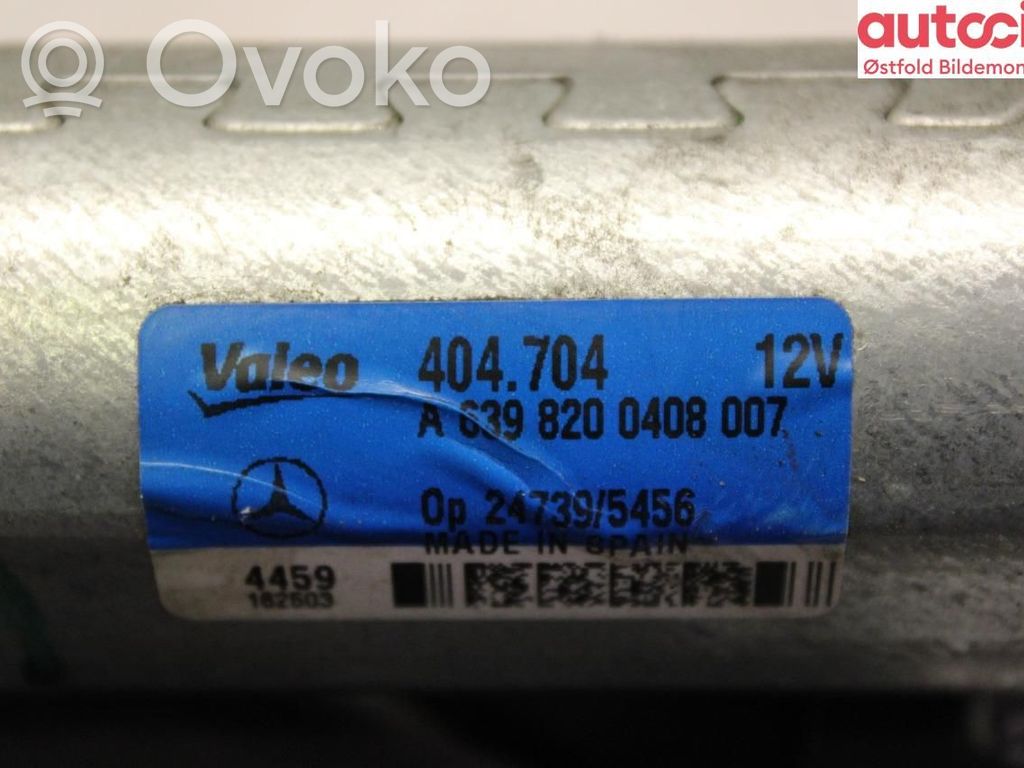 Mercedes-Benz Vito Viano W639 Silniczek wycieraczki szyby tylnej