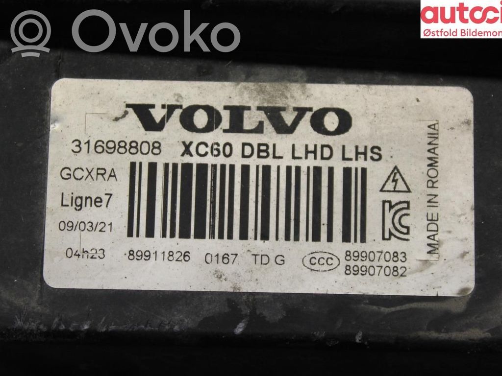 Volvo XC60 Lampa przednia 