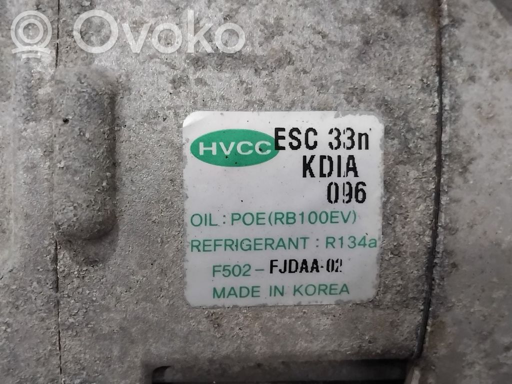 KIA Soul Compresseur de climatisation