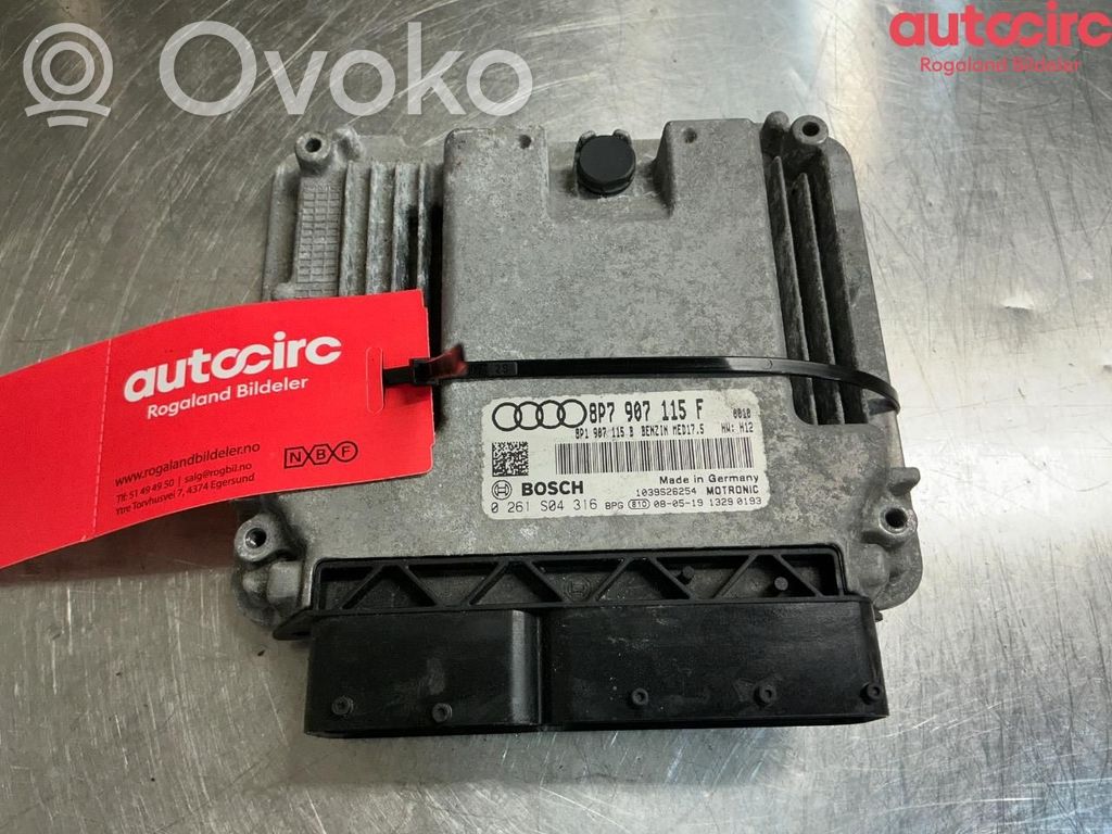 Audi A3 S3 8P Engine control unit/module ECU 
