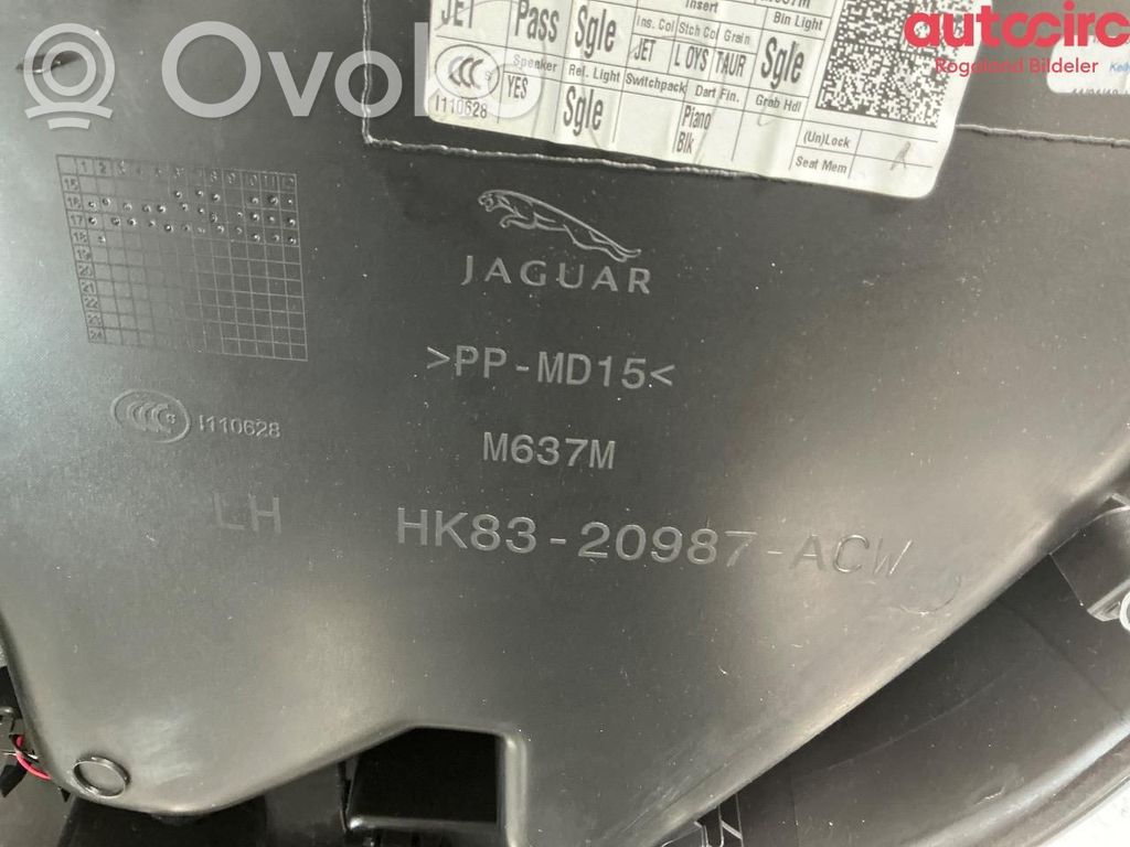 Jaguar F-Pace Boczki / Poszycie drzwi przednich 