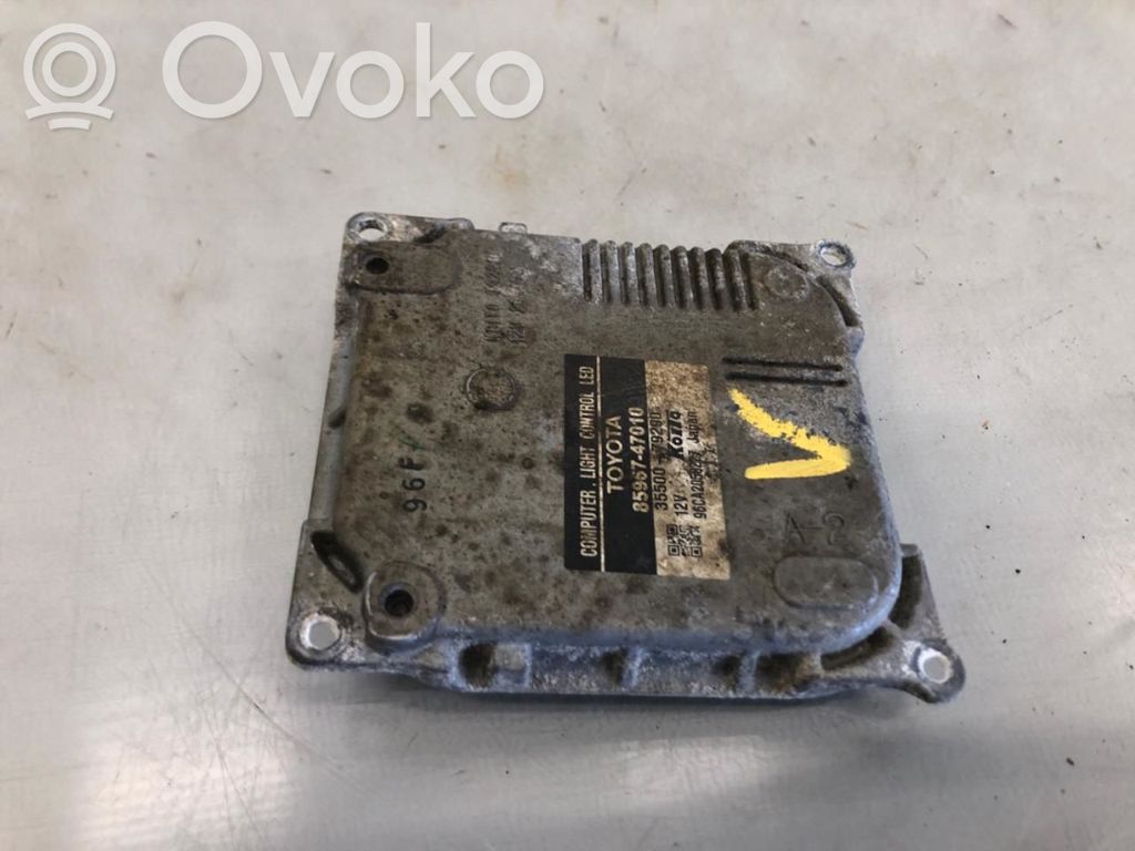 Toyota Prius (XW30) LED ballast control module 