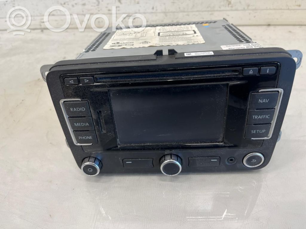 Volkswagen PASSAT B7 Unitate principală radio/CD/DVD/GPS 