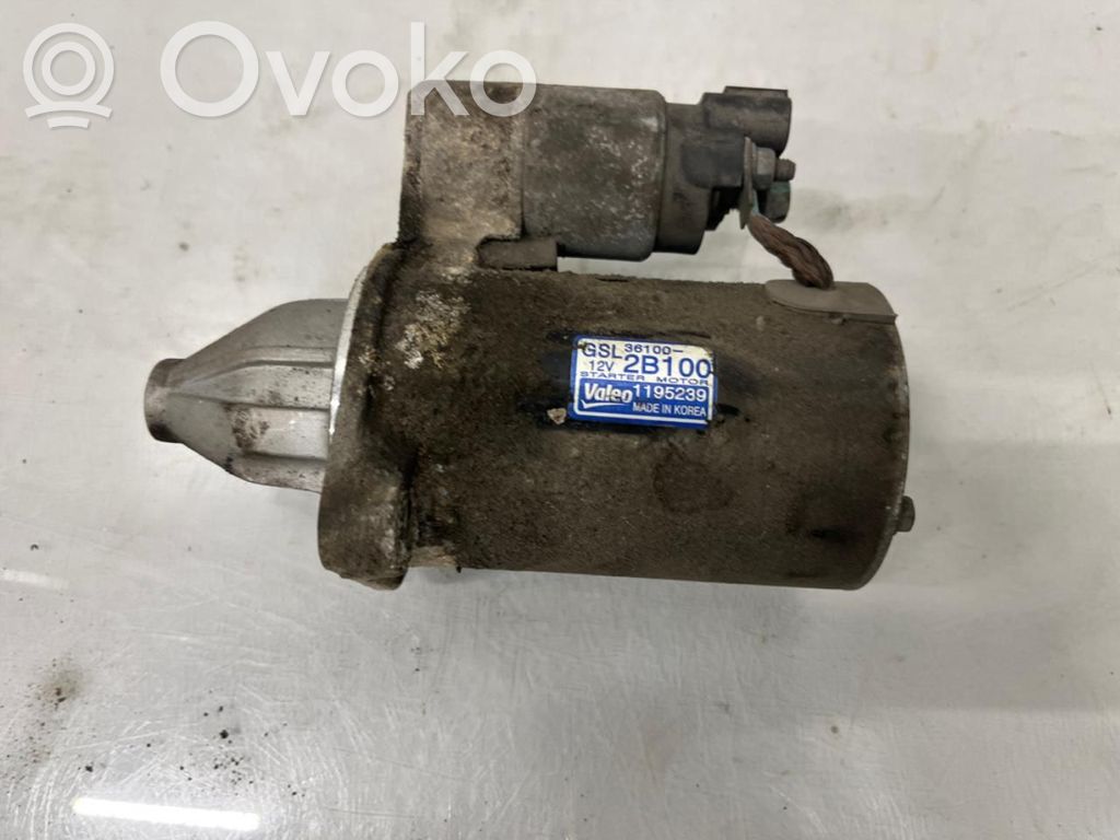Hyundai i20 (PB PBT) Electromotor 