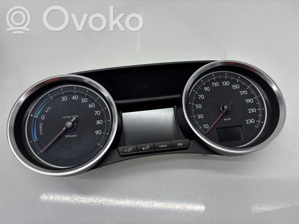 Peugeot 508 Vitezometru (grup de instrumente) 