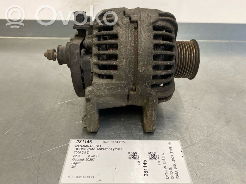 Alternator   4801475AA,R4801475AA,4801475AA,R4801475AA