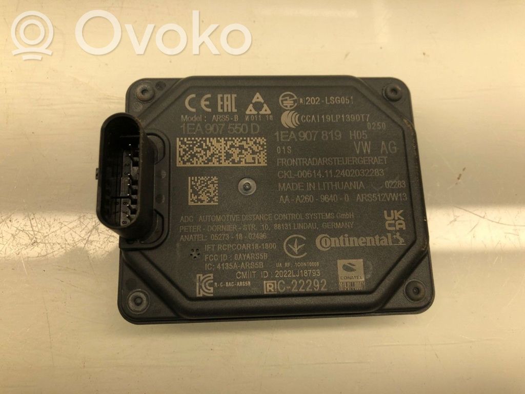 Sensor de radar Distronic   1EA907550B,1EA907550B