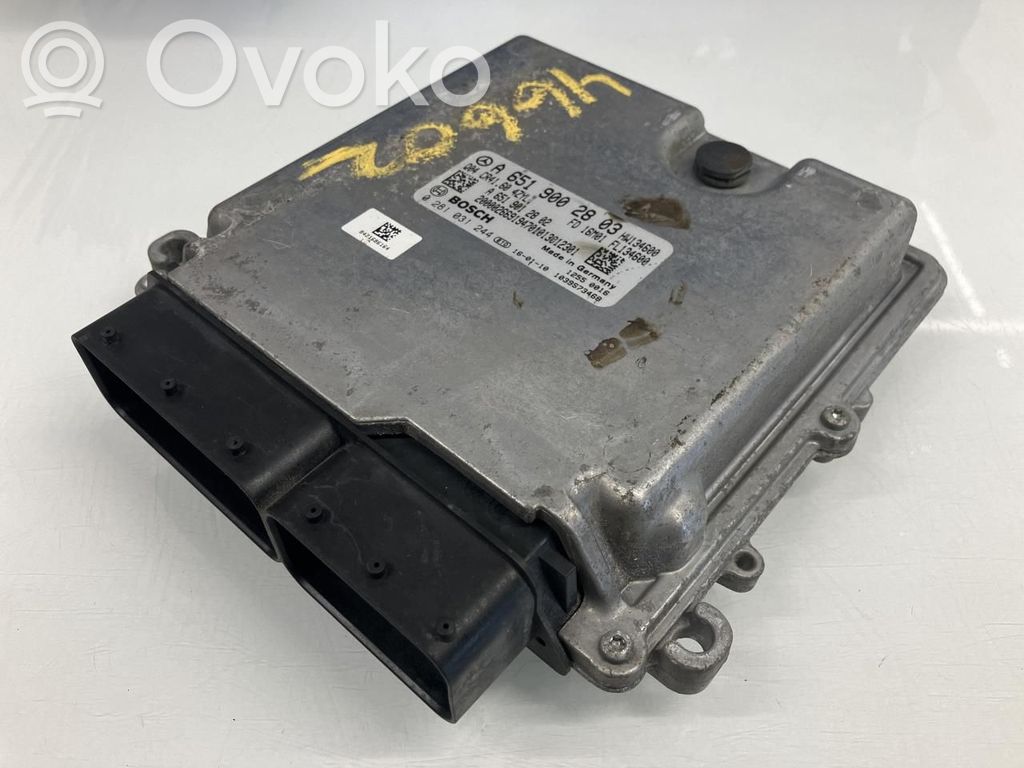 Mercedes-Benz V Class W447 Engine control unit/module ECU 