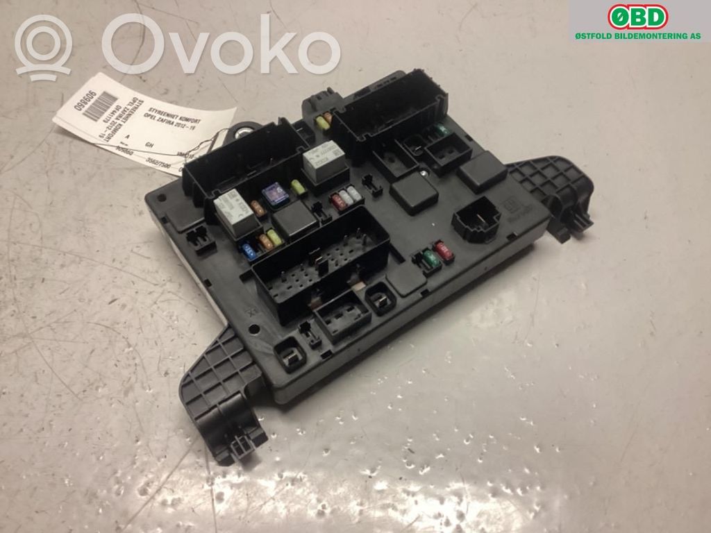Opel Zafira C Modulo di controllo del corpo centrale 