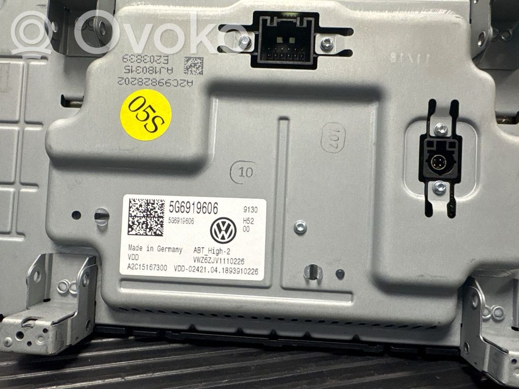 Volkswagen e-Golf Alte piese panou de bord 