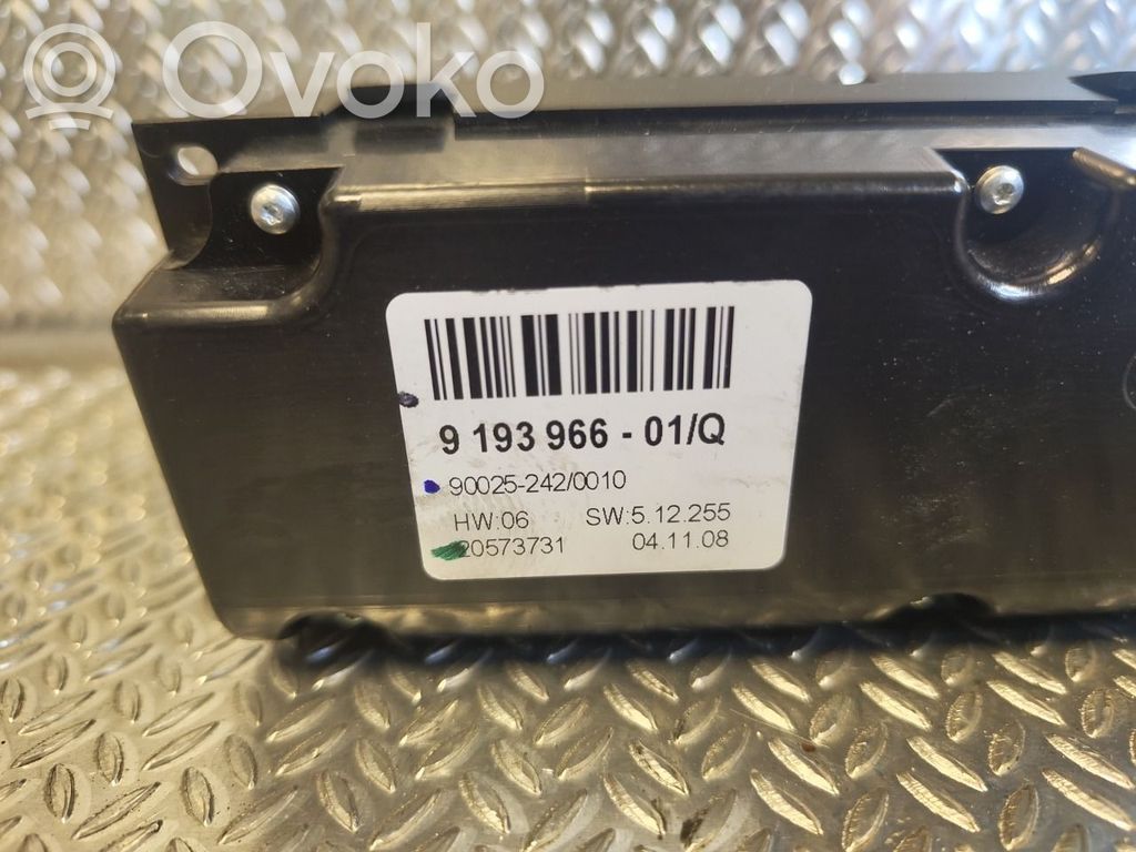 Console centrale, commande chauffage/clim   64119310449,64119310449