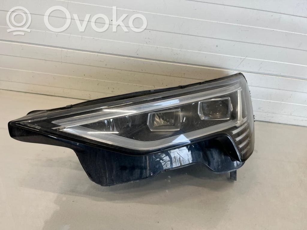 Audi e-tron Phare frontale 